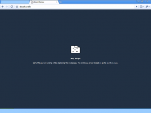 Google Chrome -about:crash crash 300x225 Hidden Configuration Pages of Chrome Google Browser