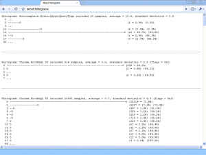 Google Chrome -about:histograms histograms 300x225 Hidden Configuration Pages of Chrome Google Browser